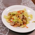 クックHG9V8Y☆'s cooksnap of when they made キャベツとウインナーのたまご炒め.