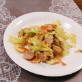 クックHG9V8Y☆'s cooksnap of when they made キャベツとウインナーのたまご炒め.