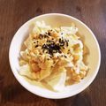 クックL8U9HI☆'s cooksnap of when they made 何コレ！簡単！豆腐とキャベツのサラダ.