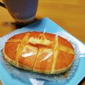 cotton777's cooksnap of when they made 北海道チーズ蒸しケーキを更に美味しく.