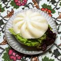 にきけん's cooksnap of when they made *肉まんレタスバーガー*.
