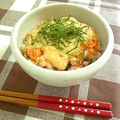 みいゆ's cooksnap of when they made とろろ*サーモン丼.