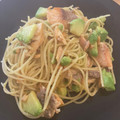skwish's cooksnap of when they made 鮭とアボカドの和風パスタ.