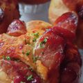 monjimari's cooksnap of when they made ホットケーキミックスでおかずパン.