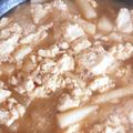 gaku205's cooksnap of when they made おばあちゃんの味！大根とくずし豆腐の煮物.