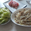 きらり流れ星's cooksnap of when they made 簡単☆ひき肉もやし炒め.