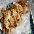 yu228's cooksnap of when they made 香ばしい！春✨桜えびと玉ねぎのかき揚げ.