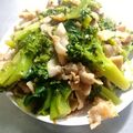 ひんべえ's cooksnap of when they made ブロッコリーと豚肉のあまから。.