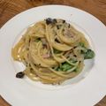 ほかほかまん's cooksnap of when they made ■菜の花とベーコンのクリームパスタ■.