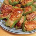 ✏❤☁⚡⏳'s cooksnap of when they made ＊ピーマンの肉詰めのみそ照り焼き＊.