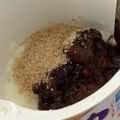 MULA's cooksnap of when they made ♡すりゴマと小豆(あんこ)のヨーグルト♡.