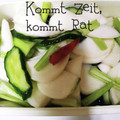 ひトみ's cooksnap of when they made 簡単！カブと胡瓜の白だし漬け.