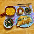 komutatata's cooksnap of when they made 簡単おつまみ☆トマトキムチに温玉のせて♪.