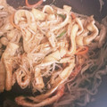 ♬あじさいのレシピ♬'s cooksnap of when they made 楽々簡単！油揚げと野菜の焼肉のタレ炒め.