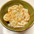 azbjbn's cooksnap of when they made 焼きれんこんと黒胡椒の混ぜごはん.