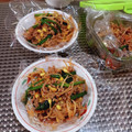 ひっこ's cooksnap of when they made 簡単！もやしとニラ、豚ミンチの旨辛炒め.