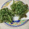 クック81NK9U☆'s cooksnap of when they made 簡単！サクッと！春菊のかき揚げ 天麩羅！.