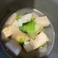 ぷーとんR's cooksnap of when they made ☆圧力鍋3分！カブと人参、厚揚げの煮物☆.