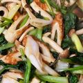 チワワここ's cooksnap of when they made ちくわ、小松菜、ネギのオイスター炒め.