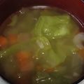 ヨシヨッシー's cooksnap of when they made キャベツたっぷり！温まる野菜スープ.