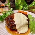 休日料理男子です's cooksnap of when they made 照り焼きハンバーグOnアボカドわさマヨ.
