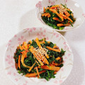 みぽぽ37's cooksnap of when they made 改②春菊のおひたし　中華風.