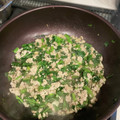 クックCYWKFW☆'s cooksnap of when they made レンジで簡単★ほうれん草とひき肉の丼弁当.