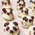 ななみん ママ★★'s cooksnap of when they made バレンタイン簡単大量★可愛いパンダチョコ.