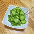 fuma's cooksnap of when they made きゅうりの塩もみ～速攻バージョン.