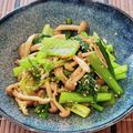 あーこ姐's cooksnap of when they made 小松菜としめじの酢醤油和え♡.