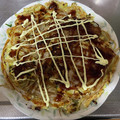 ♡MAKIちゃん♡'s cooksnap of when they made おからパウダーともやしのお好み焼き風.