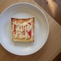 みるく茶's cooksnap of when they made カニカマ・マヨ・(チーズ)トースト.