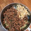 Ruriluru's cooksnap of when they made レンチンで鶏そぼろ.