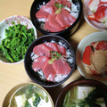 よちりん's cooksnap of when they made 簡単♡マグロ丼.