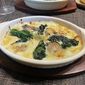 ・＊M＊・'s cooksnap of when they made ホッとする牡蠣のクリーミーグラタン.