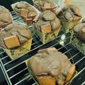 ぷち818's cooksnap of when they made チョコごろごろ　米粉チョコカップケーキ.