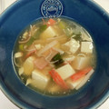 mimi♪☆'s cooksnap of when they made 豆腐とカニかまの具だくさん中華スープ.
