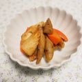 バカリャウ's cooksnap of when they made ごぼうとちくわの甘酢煮.