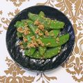 コムギ大好き's cooksnap of when they made スナップエンドウのゴマ和え.
