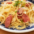 momoppo's cooksnap of when they made ウィンナーと玉ねぎの和風パスタ☆.