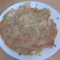 oisiuresii's cooksnap of when they made 桜えびと白菜のチヂミ.