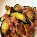 にゃんまり's cooksnap of when they made 簡単♫なすとベーコンの炒めもの.