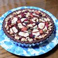 白湯ゆ's cooksnap of when they made チョコバナナタルト.