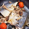 ミアンミアン's cooksnap of when they made 塩鯖のアクアパッツァ風ホイル焼き.