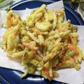 mokocyann's cooksnap of when they made 捨てないで！す入り大根で☆かき揚げ☆.