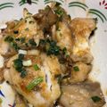 クック3SX3SH☆'s cooksnap of when they made ご飯が進む☆鱈と舞茸のガリバタ醬油.