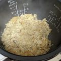 由芽15's cooksnap of when they made 簡単朝食♪おかかマヨ醤油で☆炊き込みご飯.