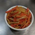 由芽15's cooksnap of when they made 大根人参油揚げの酢ッキリ煮♪.