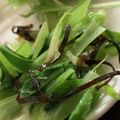 MULA's cooksnap of when they made ✿小松菜の塩昆布和え✿.