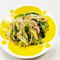 あっこ姉's cooksnap of when they made もやしときゅうりとカニカマのナムル和え.